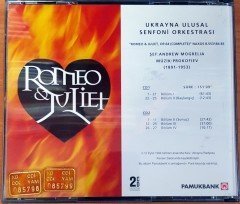 PROKOFIEV - ROMEO & JULIET / UKRAYNA ULUSAL SENFONİ ORKESTRASI (1994) PAMUKBANK PROMO 2CD 2.EL