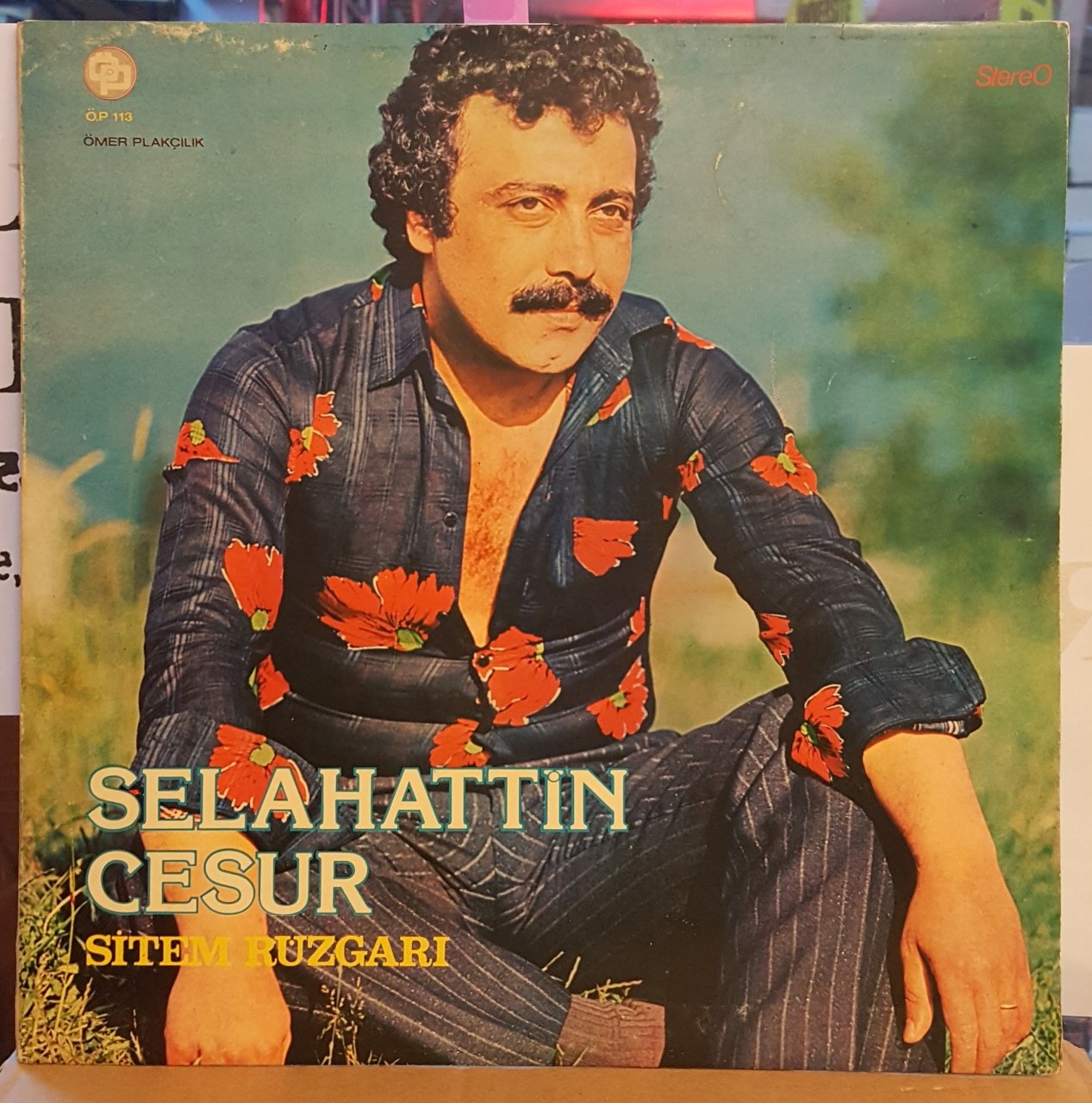 SELAHATTİN CESUR - SİTEM RÜZGARI - LP ÖMER PLAKÇILIK ARABESK 2.EL PLAK