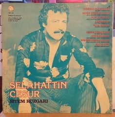 SELAHATTİN CESUR - SİTEM RÜZGARI - LP ÖMER PLAKÇILIK ARABESK 2.EL PLAK