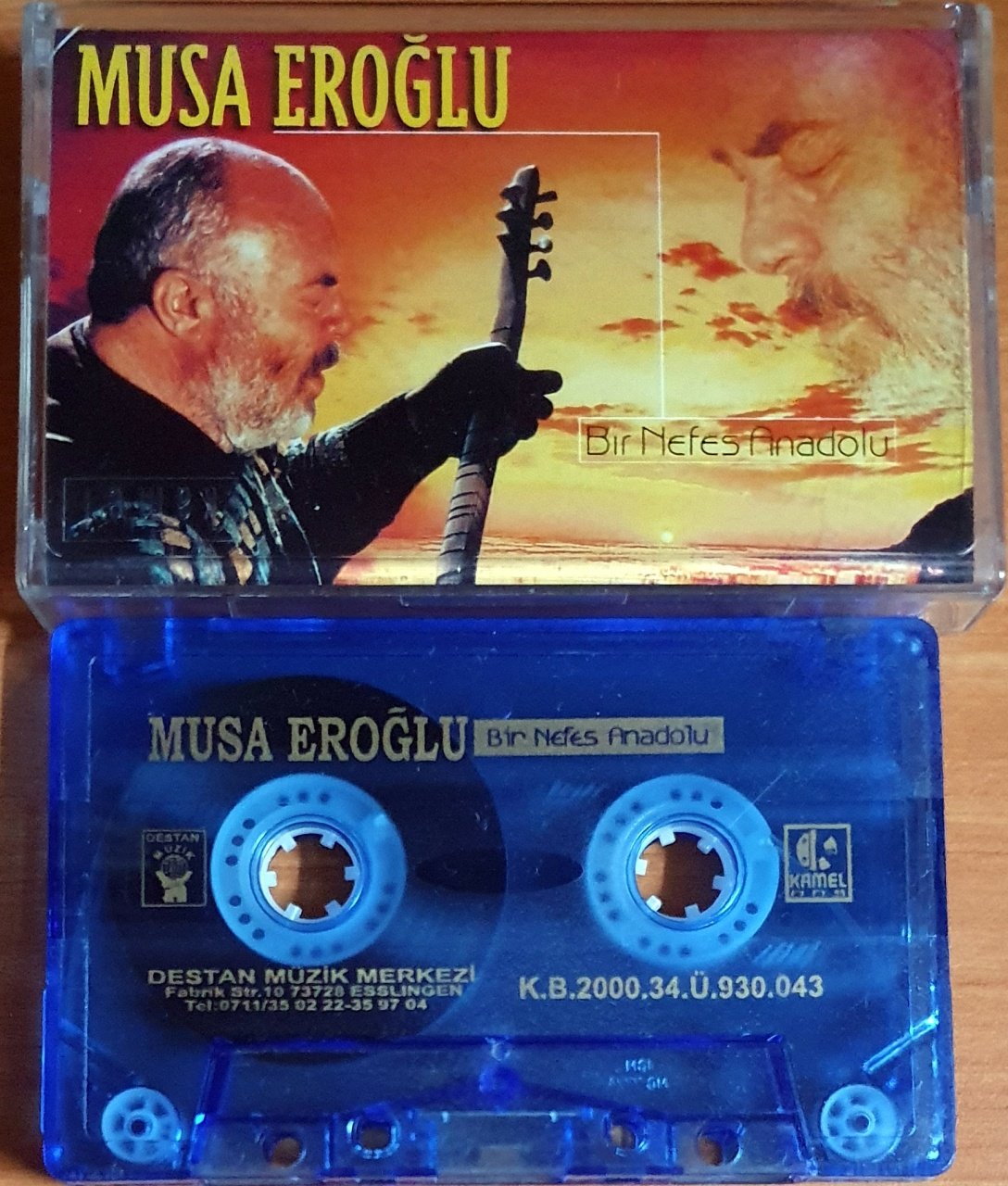 MUSA EROĞLU - BİR NEFES ANADOLU (2000) - KASET 2.EL