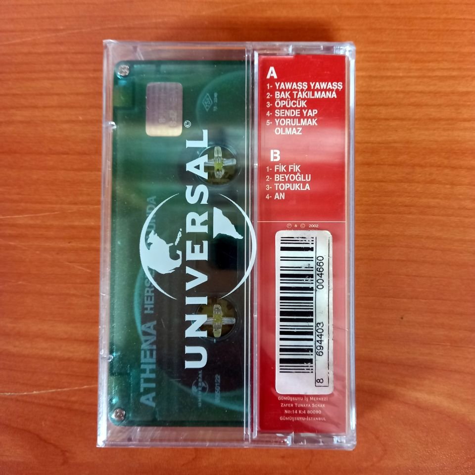 ATHENA - HERŞEY YOLUNDA (2002) - KASET SIFIR