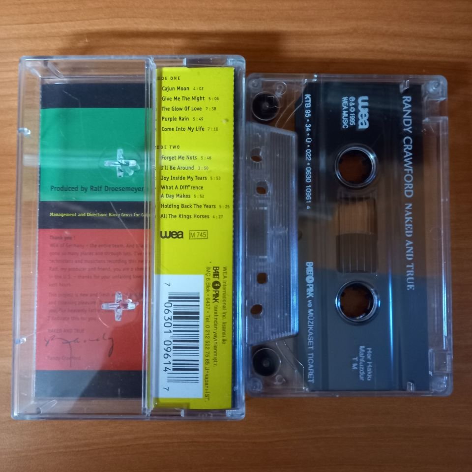 RANDY CRAWFORD - NAKED AND TRUE (1995) - KASET 2.EL