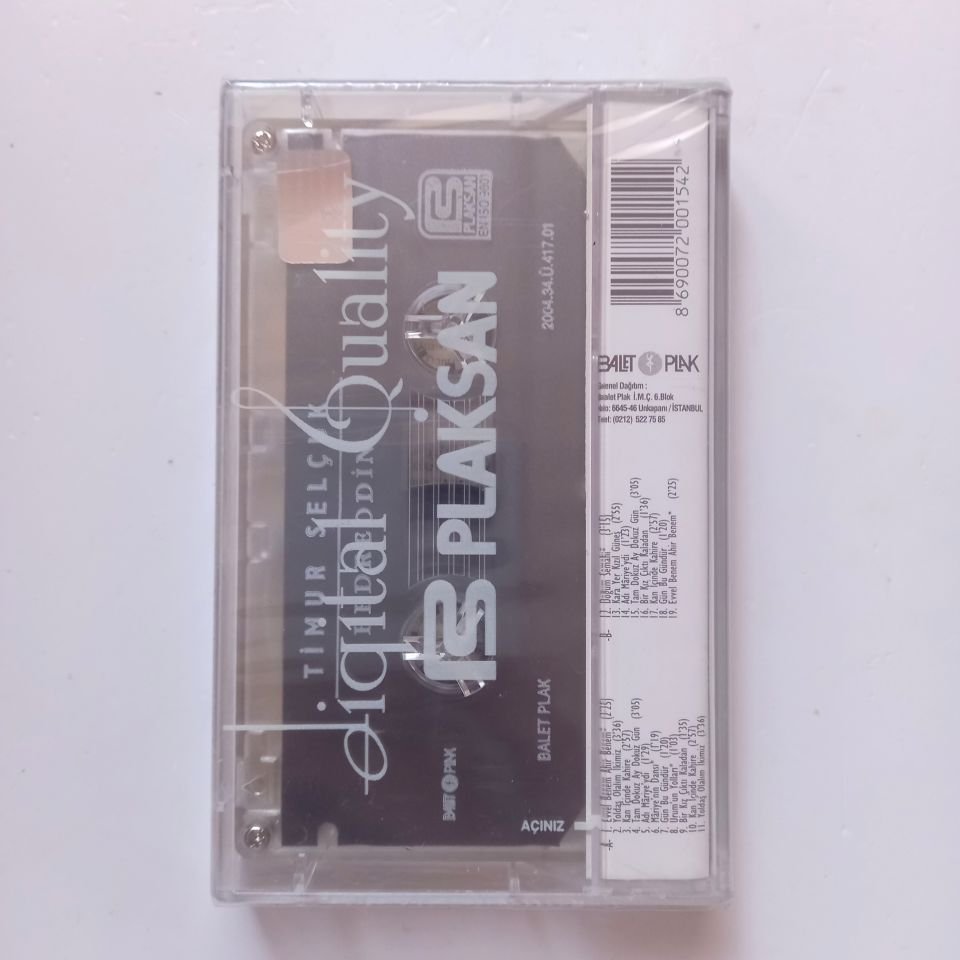TİMUR SELÇUK - BEDREDDİN / TİYATRO MÜZİKLERİ 1 (2004) - KASET SIFIR