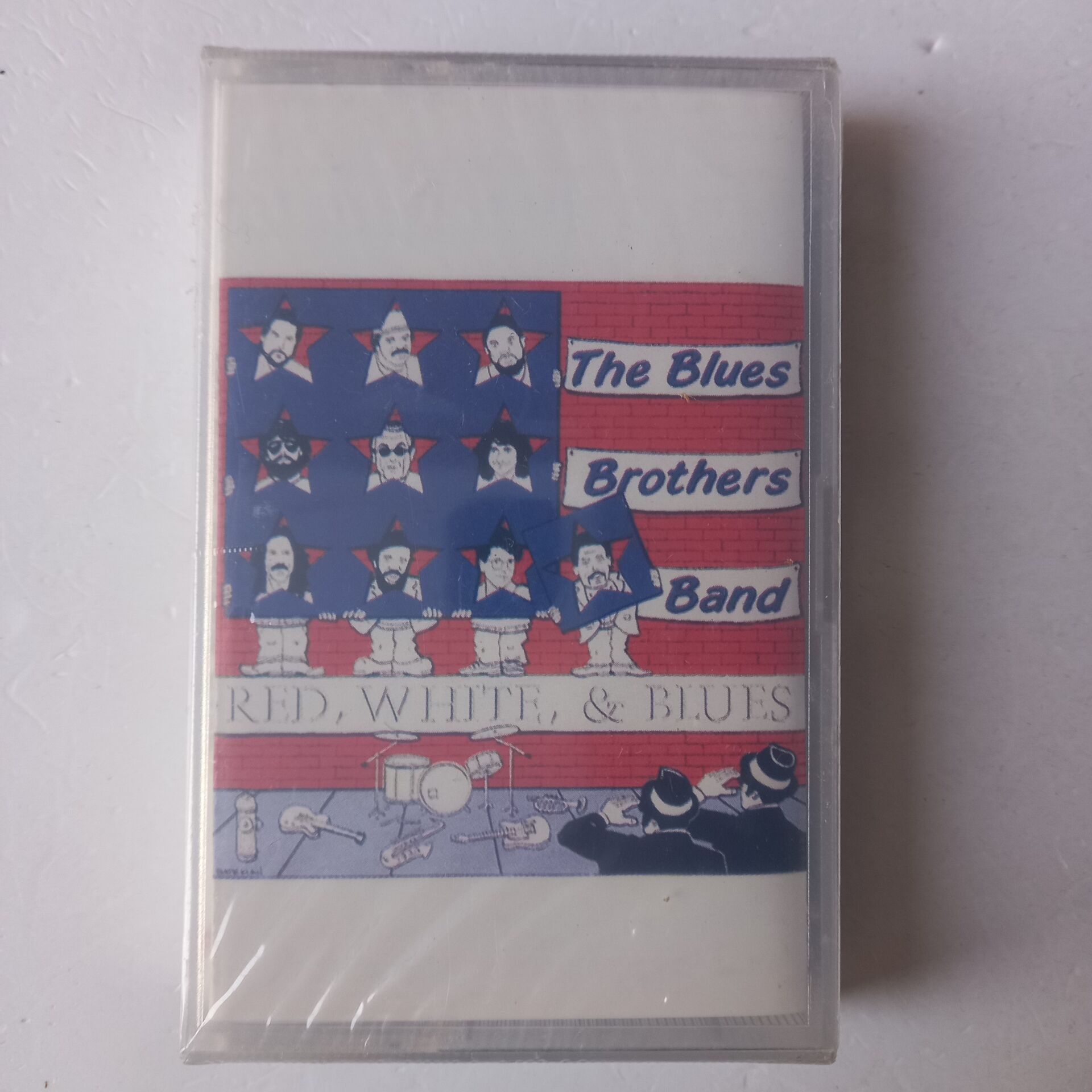 THE BLUES BROTHERS BAND - RED, WHITE & BLUES (1990) - KASET SIFIR