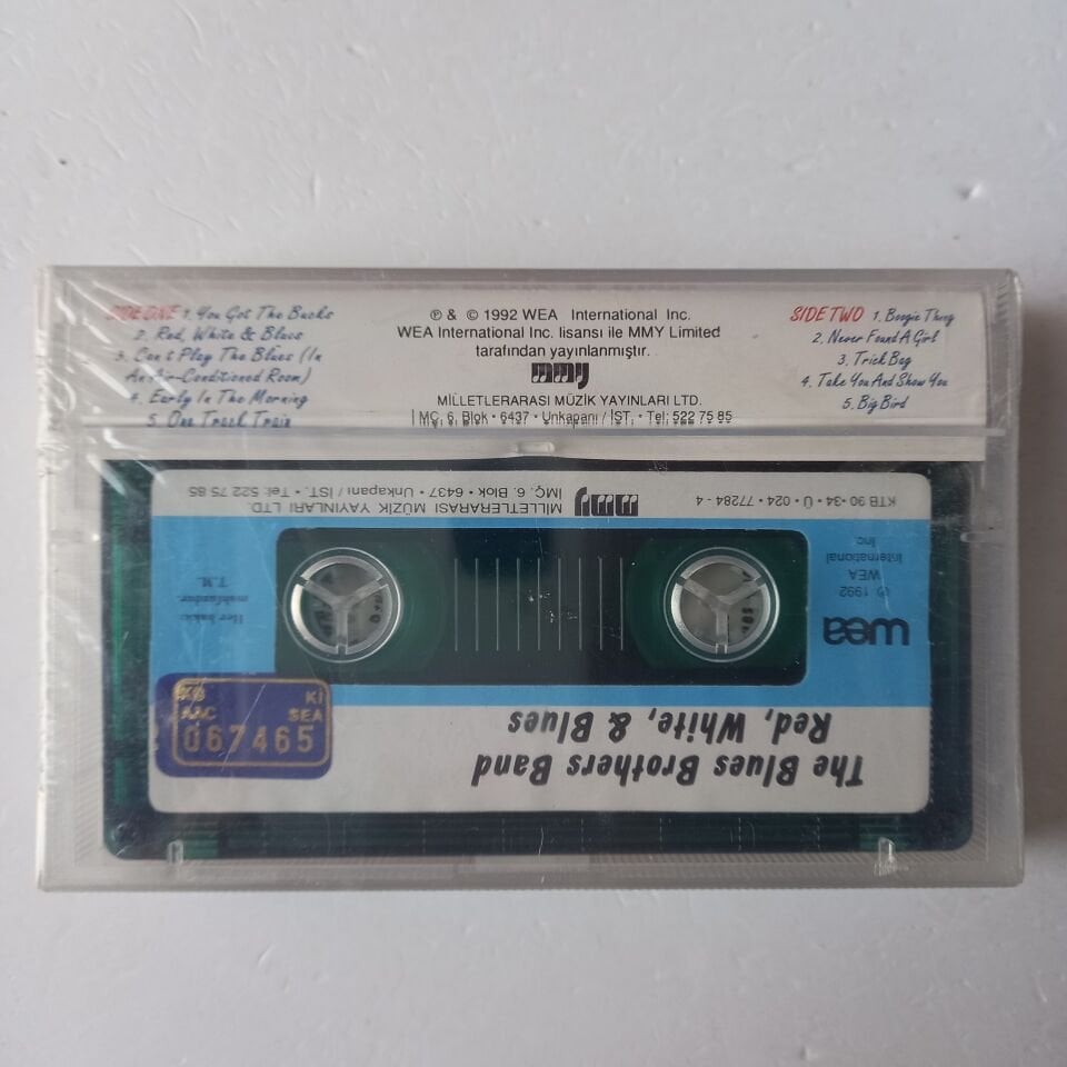 THE BLUES BROTHERS BAND - RED, WHITE & BLUES (1990) - KASET SIFIR