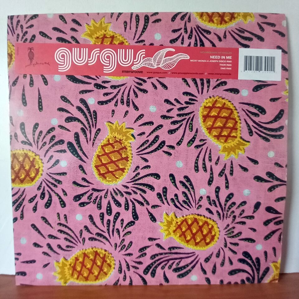 GUS GUS – NEED IN ME / REMIXES (2006) - LP MAXI SINGLE 2.EL PLAK