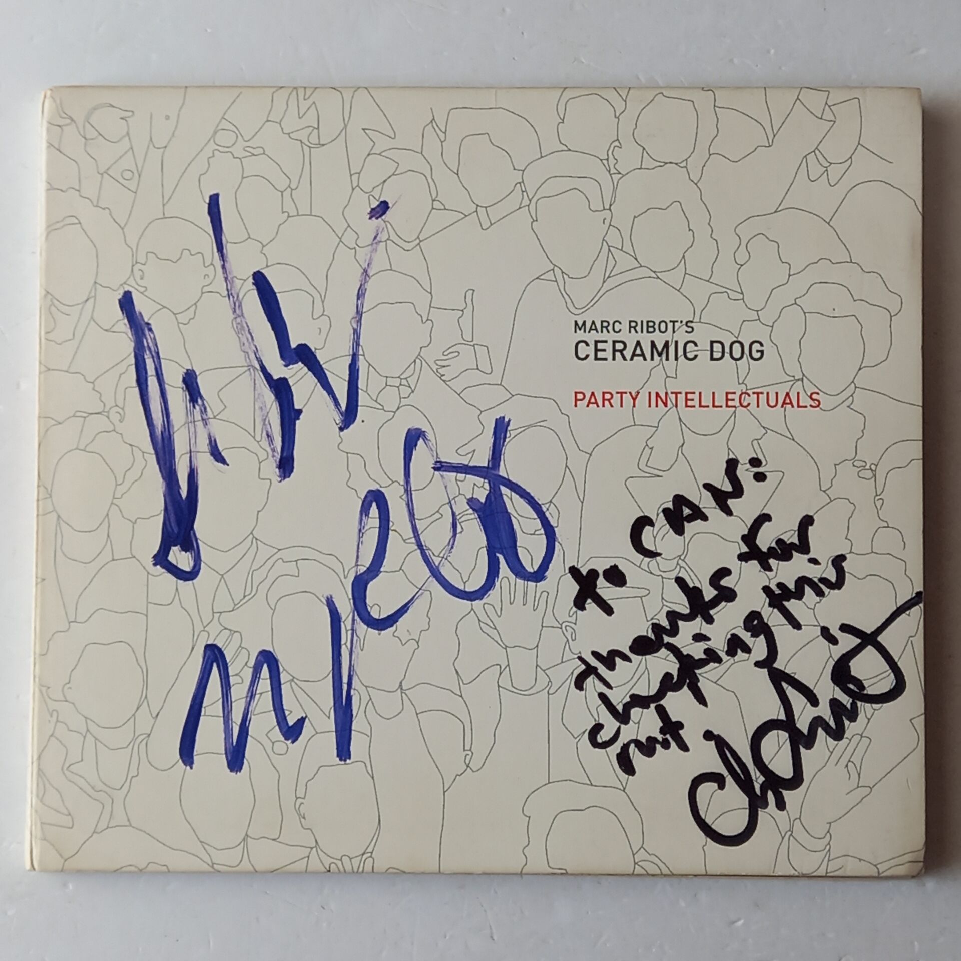 MARC RIBOT'S CERAMIC DOG – PARTY INTELLECTUALS (2008) - CD İMZALI DIGIPAK 2.EL