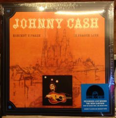 JOHNNY CASH - KONCERT V PRAZE IN PRAGUE LIVE LP SF