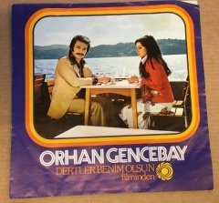 ORHAN GENCEBAY YEŞİLÇAM DERTLER BENİM OLSUN FİLMİNDEN KERVAN PLAK 45LİK KAPAĞI DİKKAT SADECE KAPAKTIR