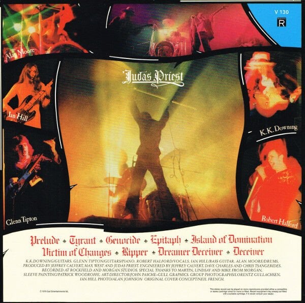 JUDAS PRIEST - SAD WINGS OF DESTINY (1976) - LP 180GR 2015 EDITION SIFIR PLAK
