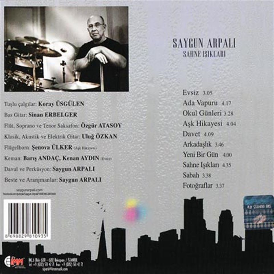 SAYGUN ARPALI - SAHNE IŞIKLARI CD (2011) - CD SIFIR
