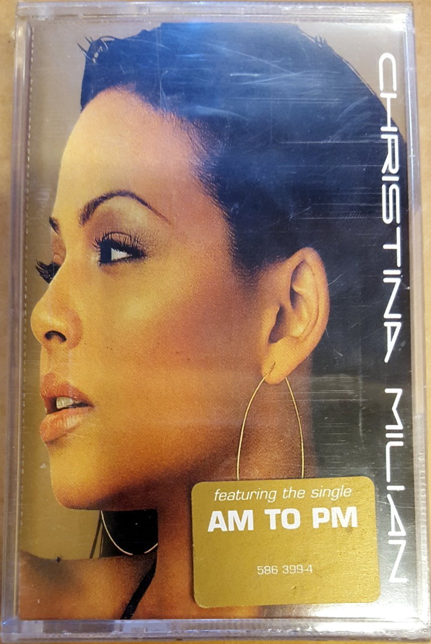 CHRISTINA MILIAN - S/T (2002) CASSETTE MADE IN TURKEY ''NEW''