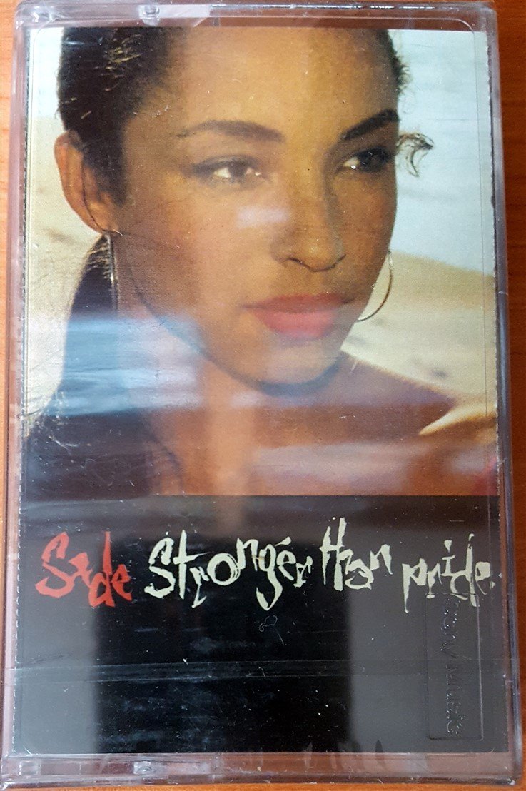 SADE - STRONGER THAN PRIDE (1994) SONY CASSETTE MADE IN TURKEY ''NEW''