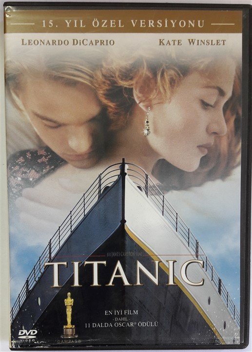 TITANIC - LEONARDO DiCAPRIO - KATE WINSLET - JAMES CAMERON - 2DVD 2.EL