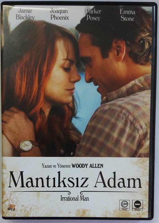 MANTIKSIZ ADAM - IRRATIONAL MAN - JOAQUIN PHOENIX - JAMIE BLACKLEY - PARKER POSEY - EMMA STONE - WOODY ALLEN - DVD 2.EL
