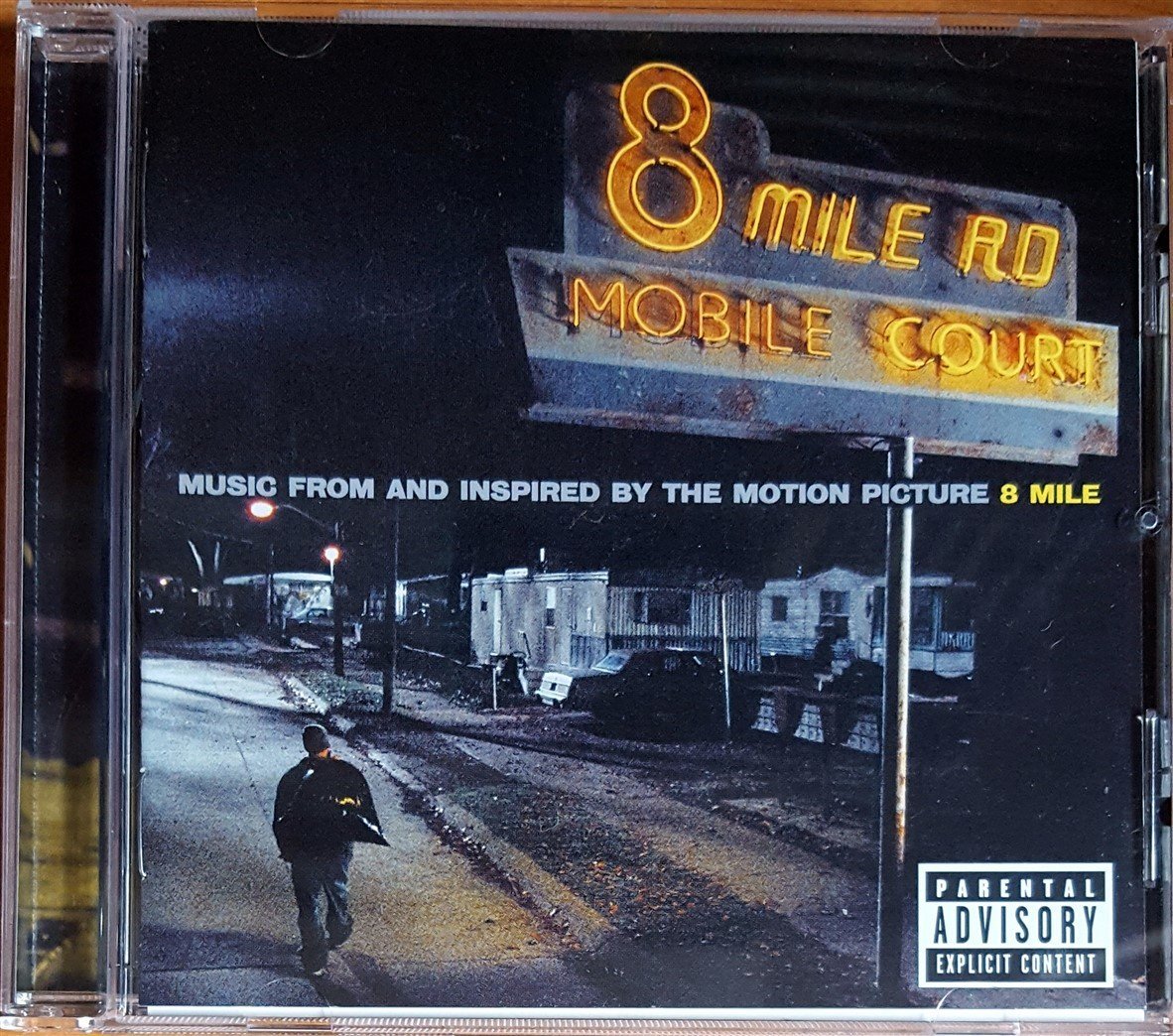 8 MILE SOUNDTRACK / EMINEM, NAS, MACY GRAY, 50 CENT, GANGSTARR (2002) CD 2.EL