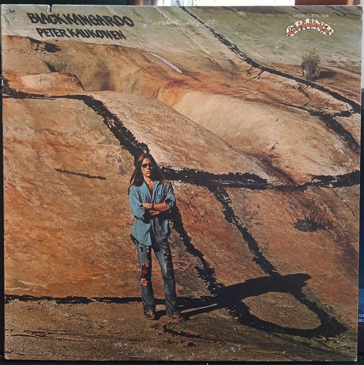 PETER KAUKONEN - BLACK KANGAROO (1972) - 2.EL PLAK