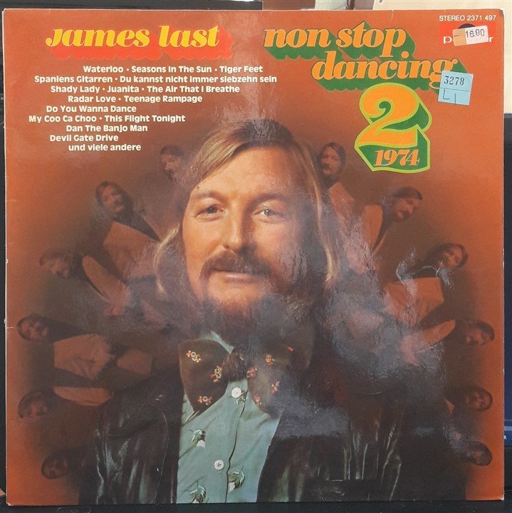 JAMES LAST - NON STOP DANCING 1974 VOL.2 (1974) - PLAK 2.EL