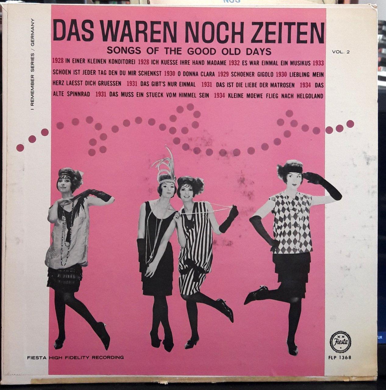 DAS WAREN NOCH ZEITEN VOL.2 - SONGS OF THE GOOD OLD DAYS - PLAK 2.EL
