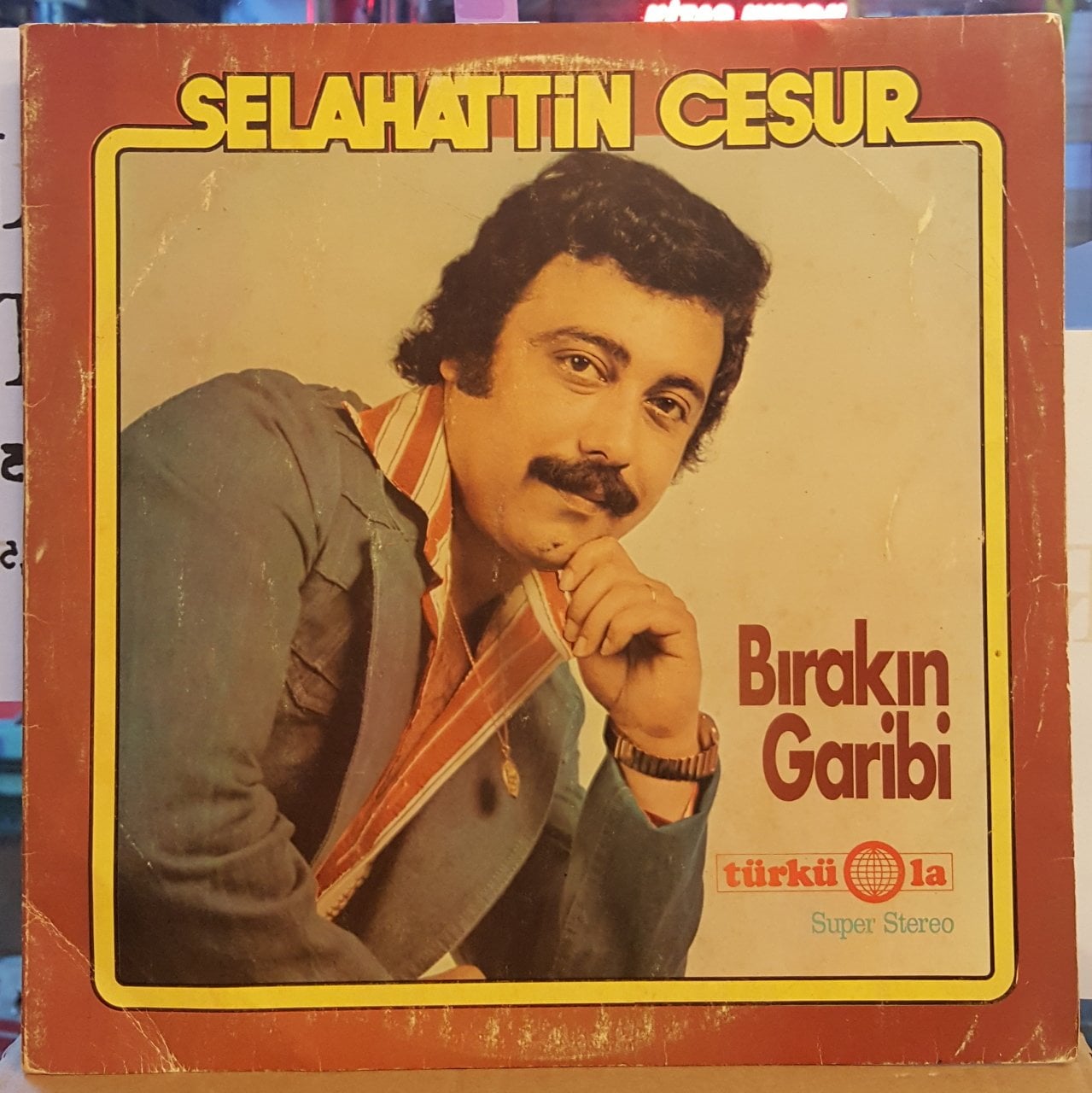 SELAHATTİN CESUR - BIRAKIN GARİBİ - LP TÜRKÜOLA ARABESK 2.EL PLAK