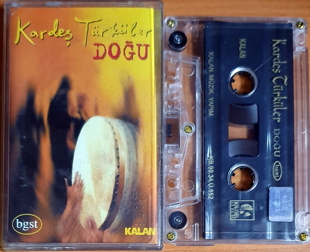 KARDEŞ TÜRKÜLER - DOĞU (1999) - KASET KALAN MÜZİK 2.EL