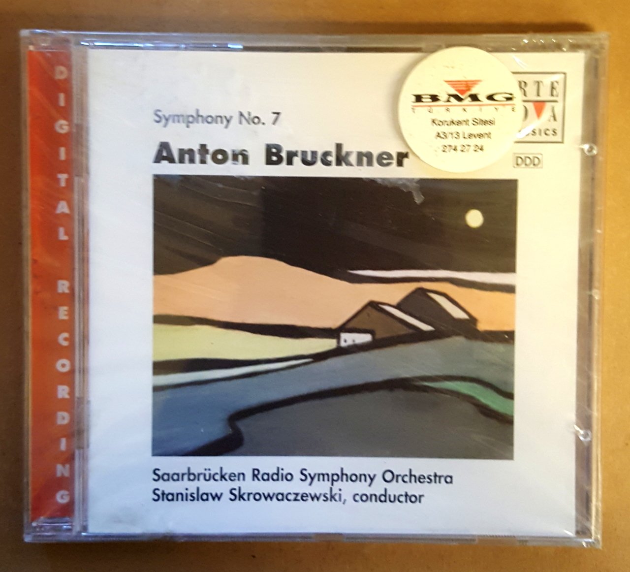 BRUCKNER - SYMPHONY NO 7 - CD SIFIR