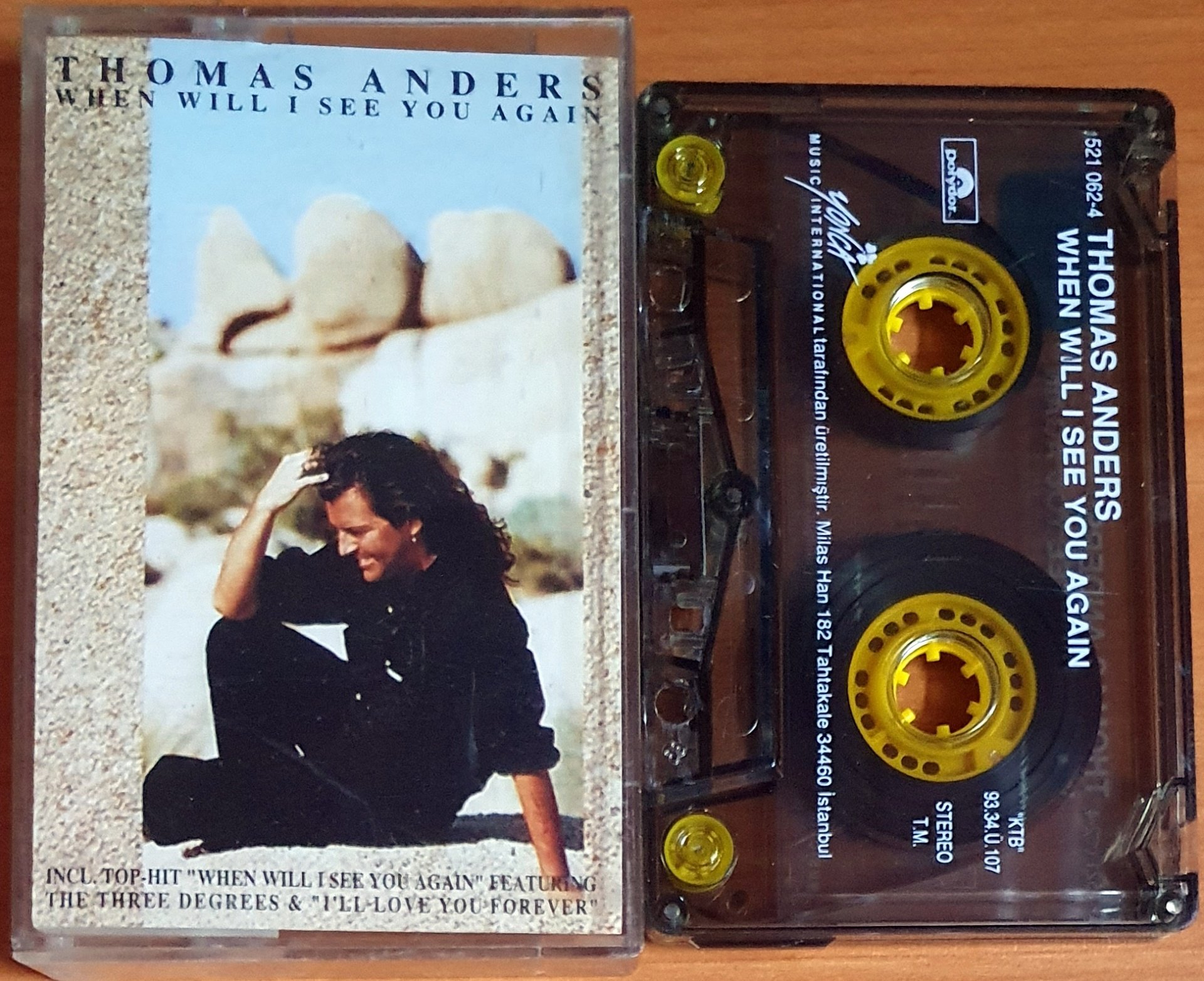 THOMAS ANDERS - WHEN WILL I SEE YOU AGAIN (1993) - KASET 2.EL
