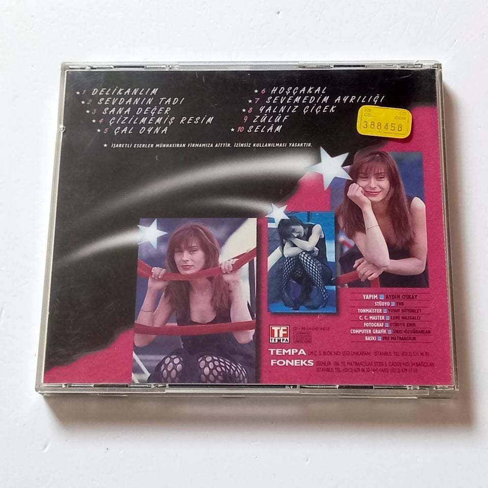YILDIZ TİLBE - DELİKANLIM - CD FONEKS 2.EL
