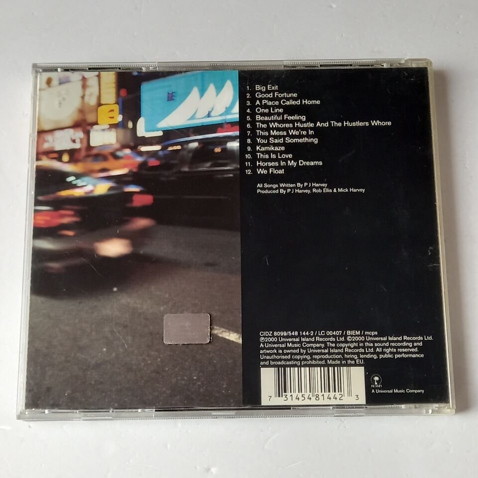 PJ HARVEY – STORIES FROM THE CITY, STORIES FROM THE SEA (2000) - CD 2.EL