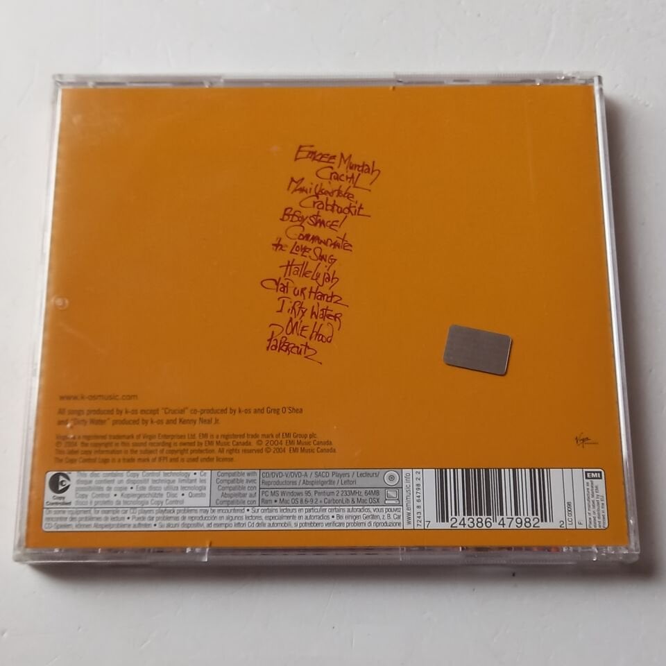 K-OS – JOYFUL REBELLION (2004) - CD 2.EL