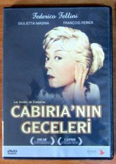 CABIRIA'NIN GECELERİ - LE NOTTI DI CABIRIA - GIULIETTA MASINA - FEDERICO FELLINI - DVD 2.EL