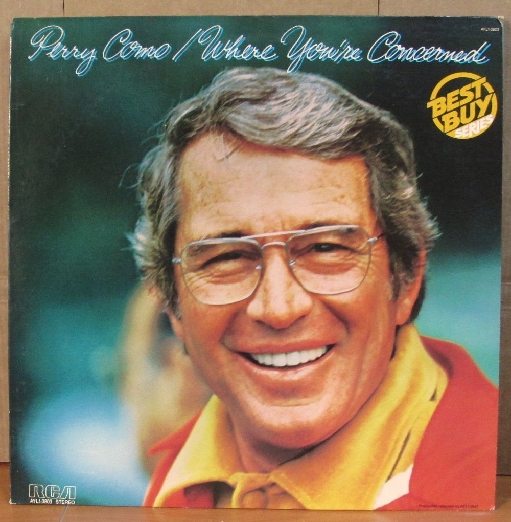 PERRY COMO - WHERE YOU'RE CONCERNED LP 2.EL