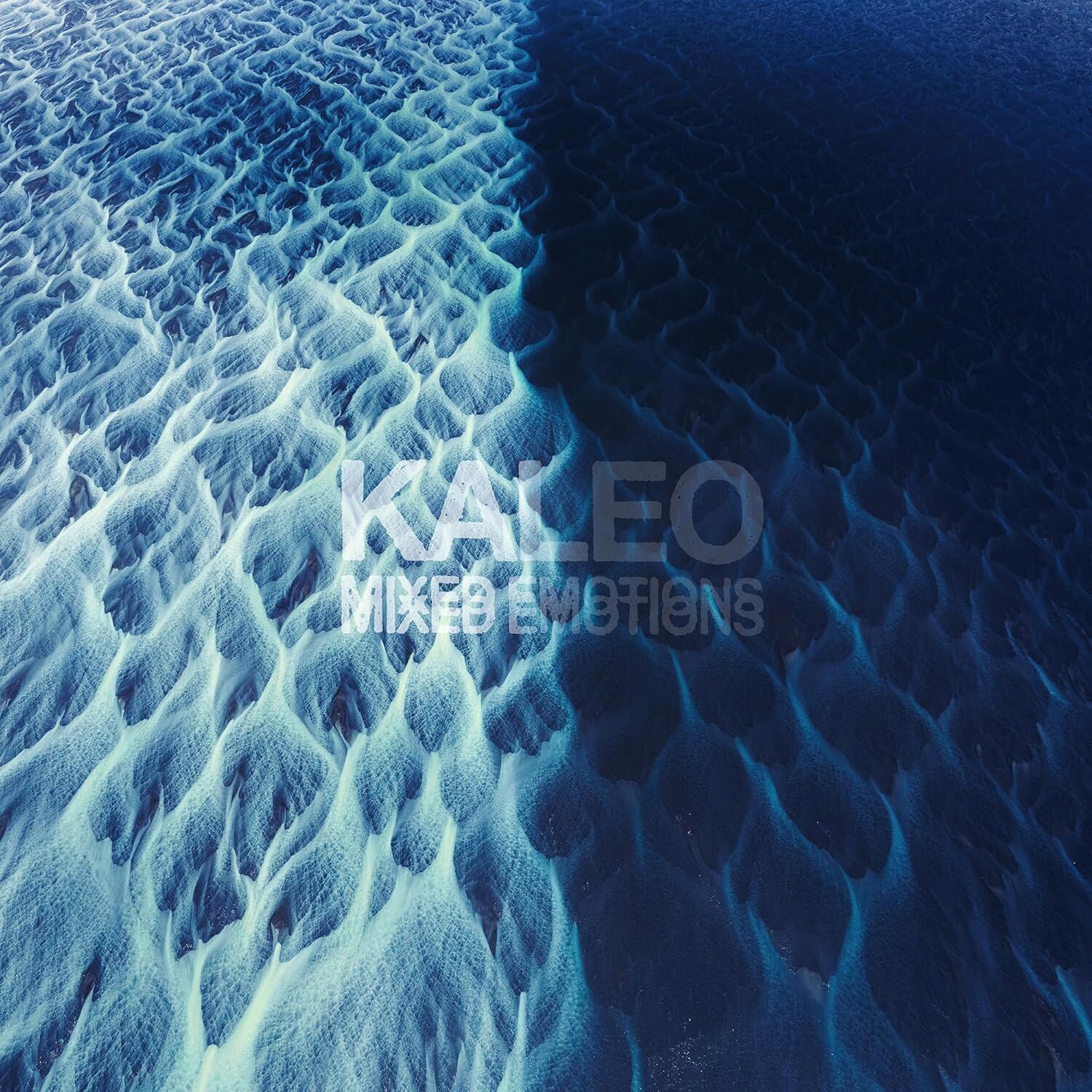 KALEO - MIXED EMOTIONS (2025) - LP BLUE & BLACK OPAQUE MARBLE COLOURED EDITION SIFIR PLAK
