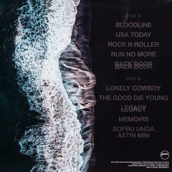 KALEO - MIXED EMOTIONS (2025) - LP BLUE & BLACK OPAQUE MARBLE COLOURED EDITION SIFIR PLAK