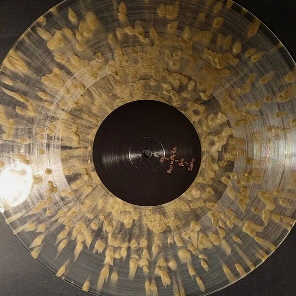 KANYE WEST , TY DOLLA  , ¥$ - VULTURES 1 (2024) - 2LP CLEAR WITH GOLD SPLATTER COLOURED EDITION SIFIR PLAK