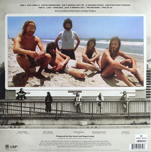 SUPERTRAMP - CRISIS? WHAT CRISIS (1975) - LP 180GR 2025 HALF SPEED MASTERED EDITION SIFIR PLAK