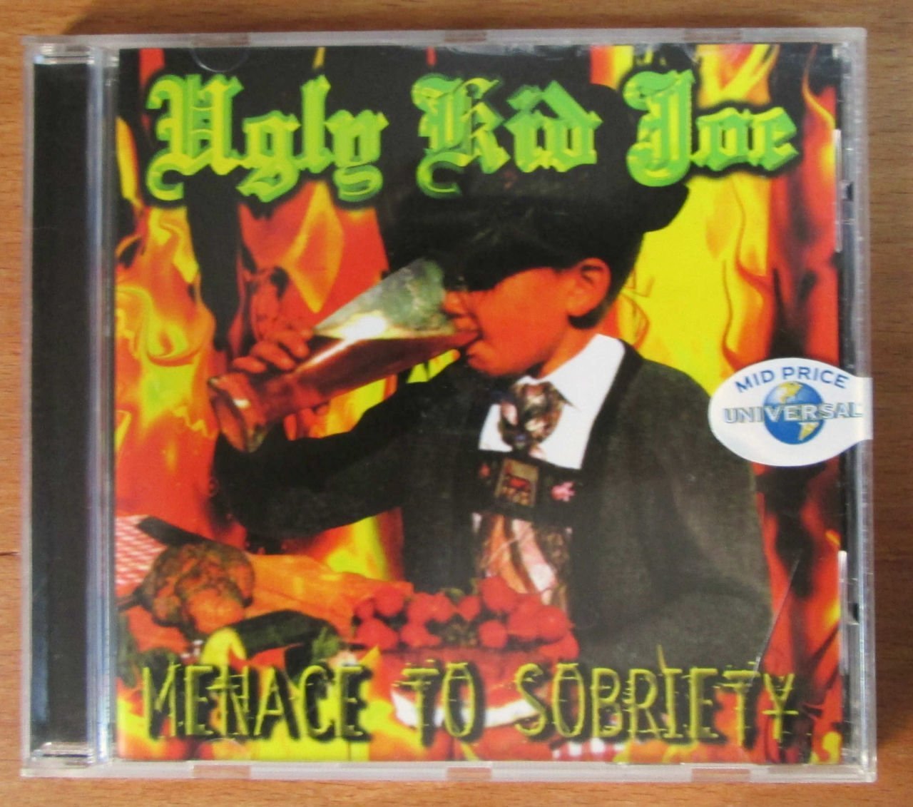 UGLY KID JOE - MENACE TO SOBRIETY - CD SIFIR