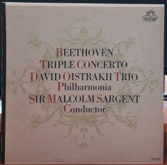 BEETHOVEN: TRIPLE CONCERTO, DAVID OISTRAKH TRIO, MALCOM SARGENT - PLAK 2.EL