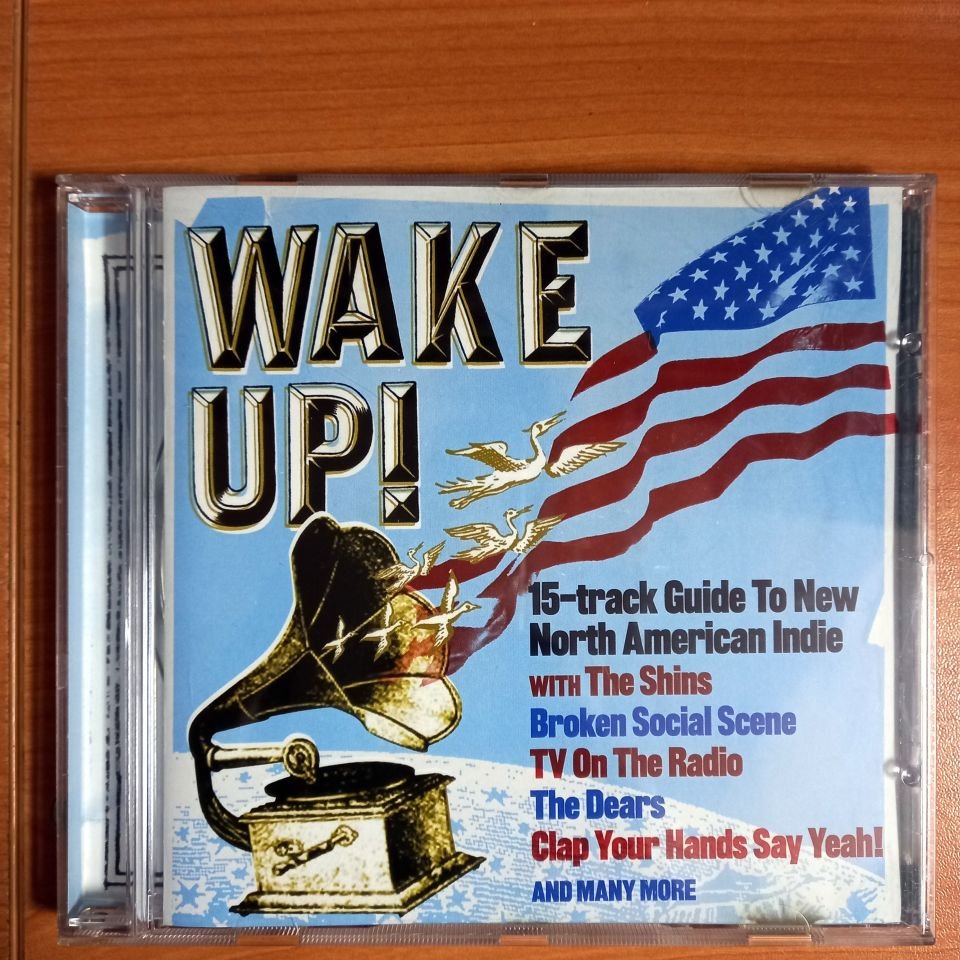 WAKE UP! - 15 TRACK GUIDE TO NEW NORTH AMERICA INDIE / BAND OF HORSES, SWAN LAKE, BEIRUT, THE DEARS, FINAL FANTASY (2007) - CD PROMO 2.EL