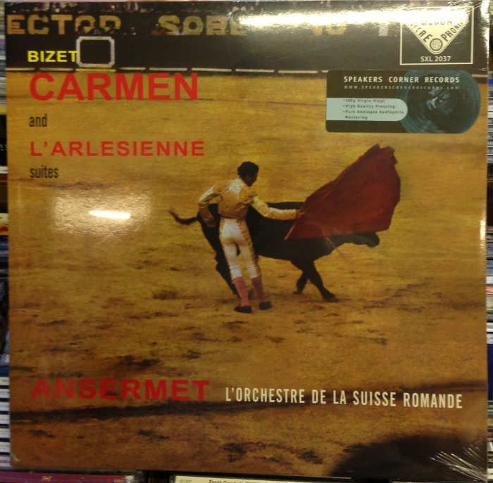 BIZET CARMEN AND L'ARLESIENE SUITES LP SIFIR