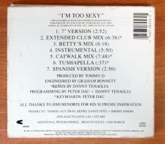 RIGHT SAID FRED - I'M TOO SEXY EP CD 2.EL