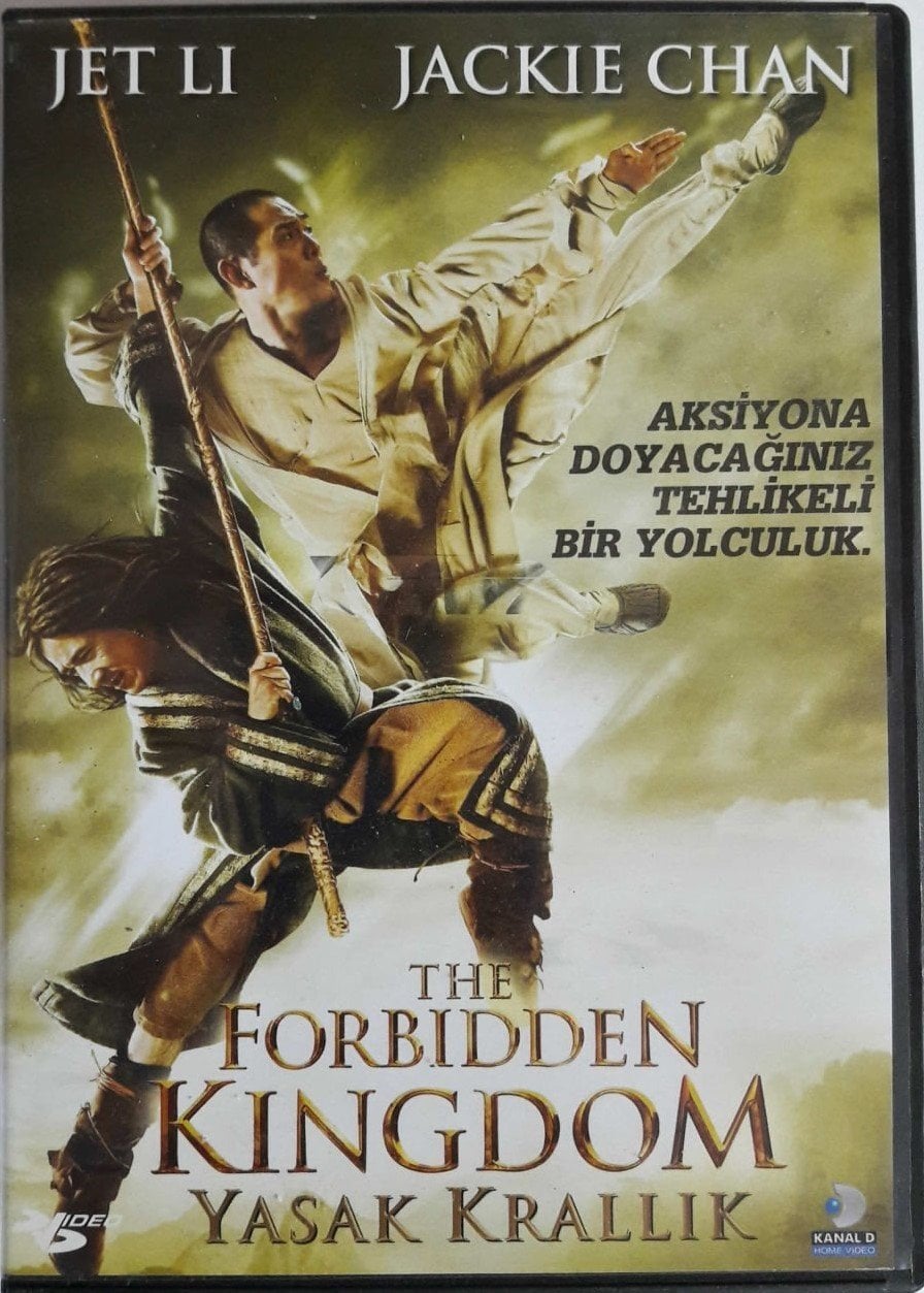 THE FORBIDDEN KINGDOM - YASAK KRALLIK - JET LI - JACKIE CHAN - DVD 2.EL