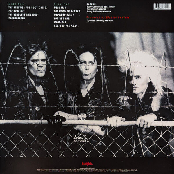 W.A.S.P. (WASP) - THE HEADLESS CHILDREN (1989) - LP 2025 HALF SPEED MASTERED EDITION SIFIR PLAK