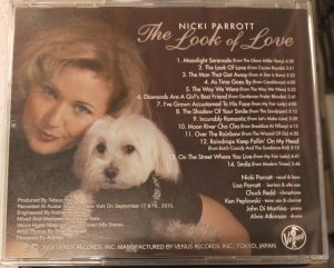NICKI PARROTT - THE LOOK OF LOVE (2013) - JAPON BASKI CD 2.EL