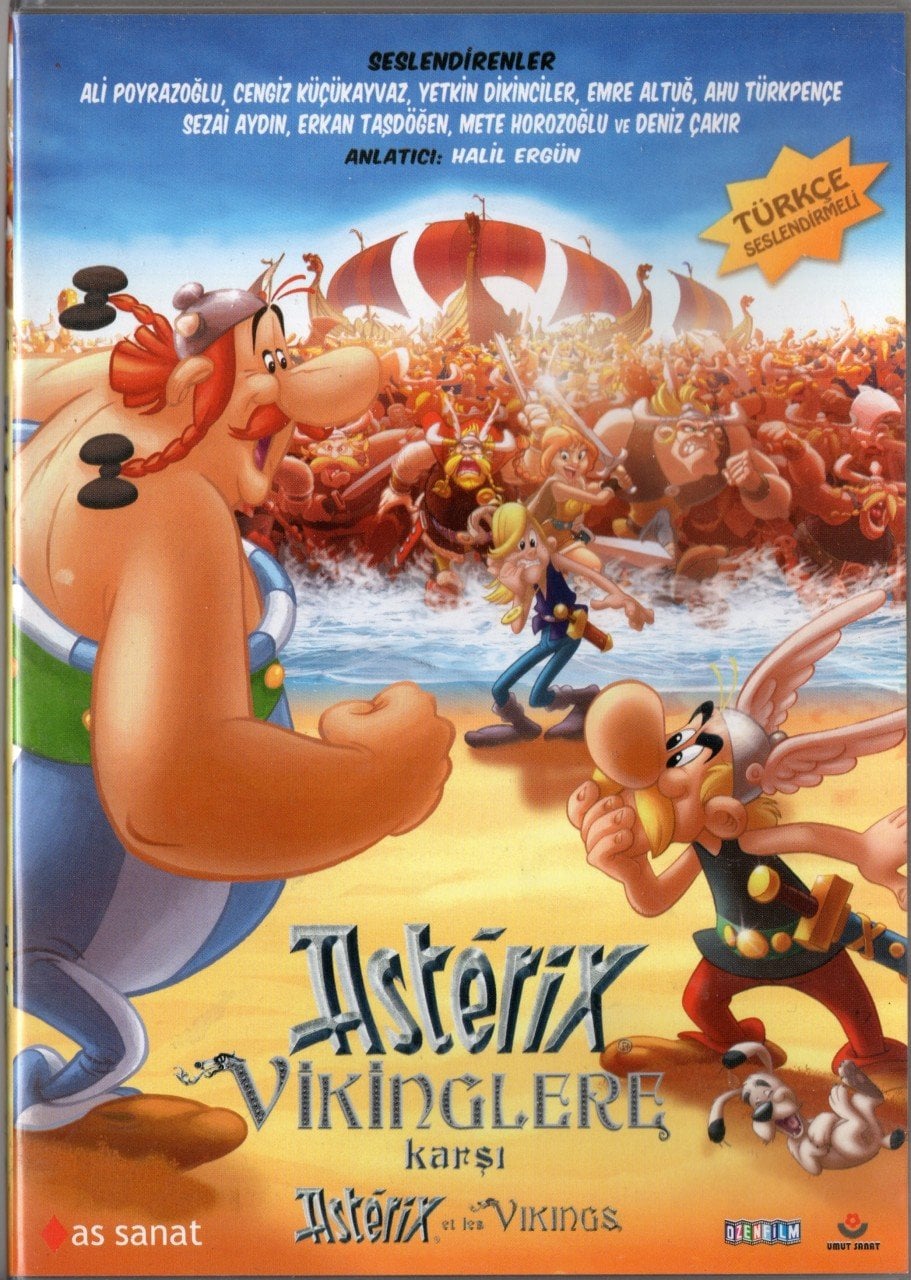 ASTERİKS VİKİNGLERE KARŞI - ASTERIX ET LES VIKINGS - DVD 2.EL