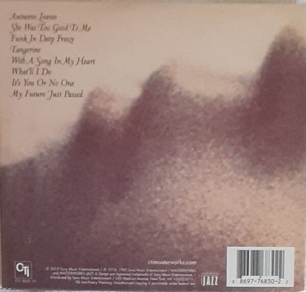 CHET BAKER - SHE WAS TOO GOOD TO ME (1974) - CD DIGIPAK 2010 REISSUE AMBALAJINDA SIFIR