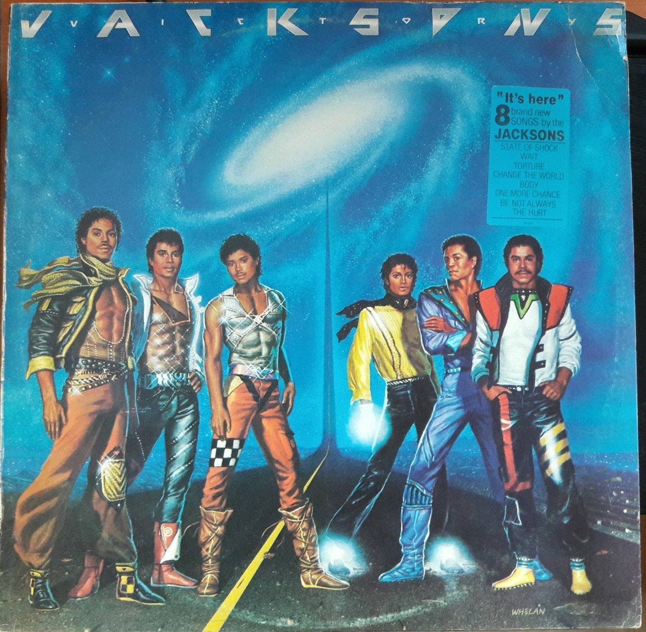 JACKSONS - VICTORY (1984) - PLAK 2.EL YERLİ BASKI