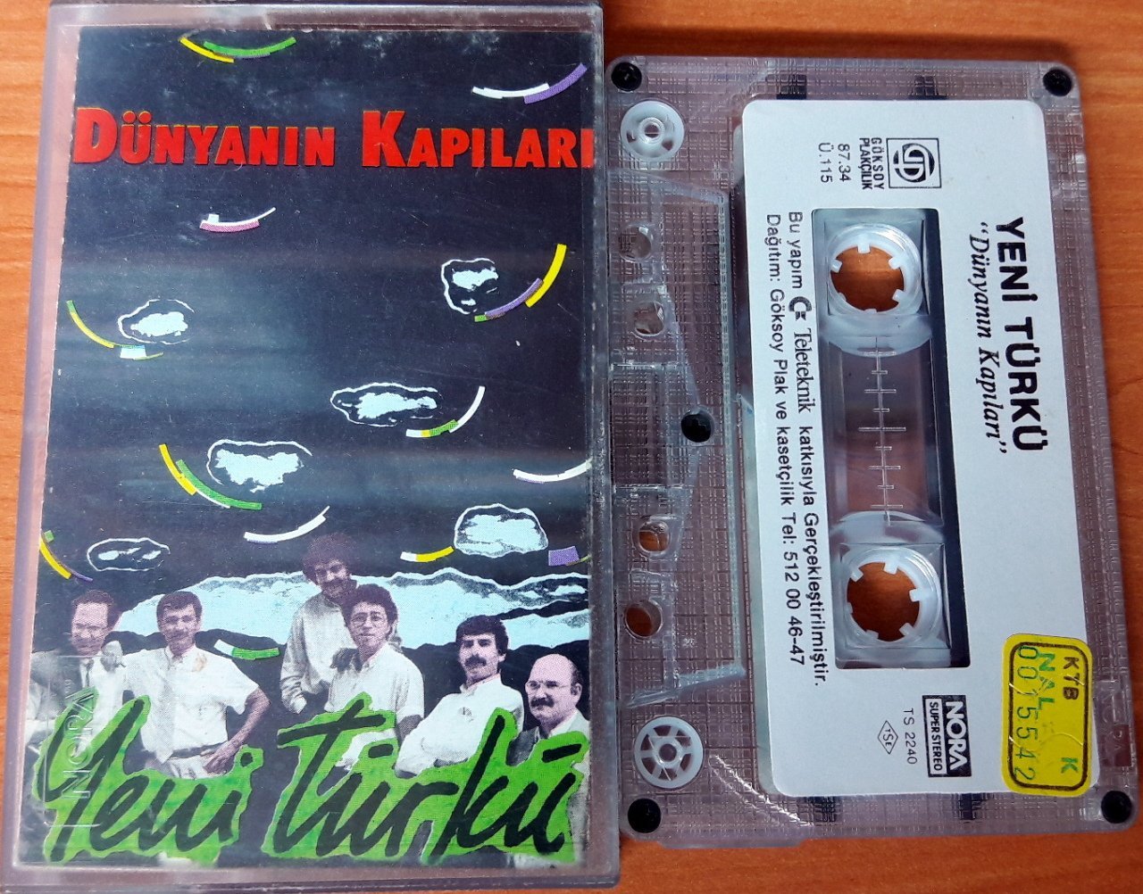 YENİ TÜRKÜ - DÜNYANIN KAPILARI KASET 2.EL 1987