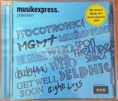 DIE BESTEN BANDS DER FESTIVALSAISON 2010 / MGMT, MAXIMO PARK, TOCOTRONIC (2010) MUSIKEXPRESS PROMO CD 2.EL