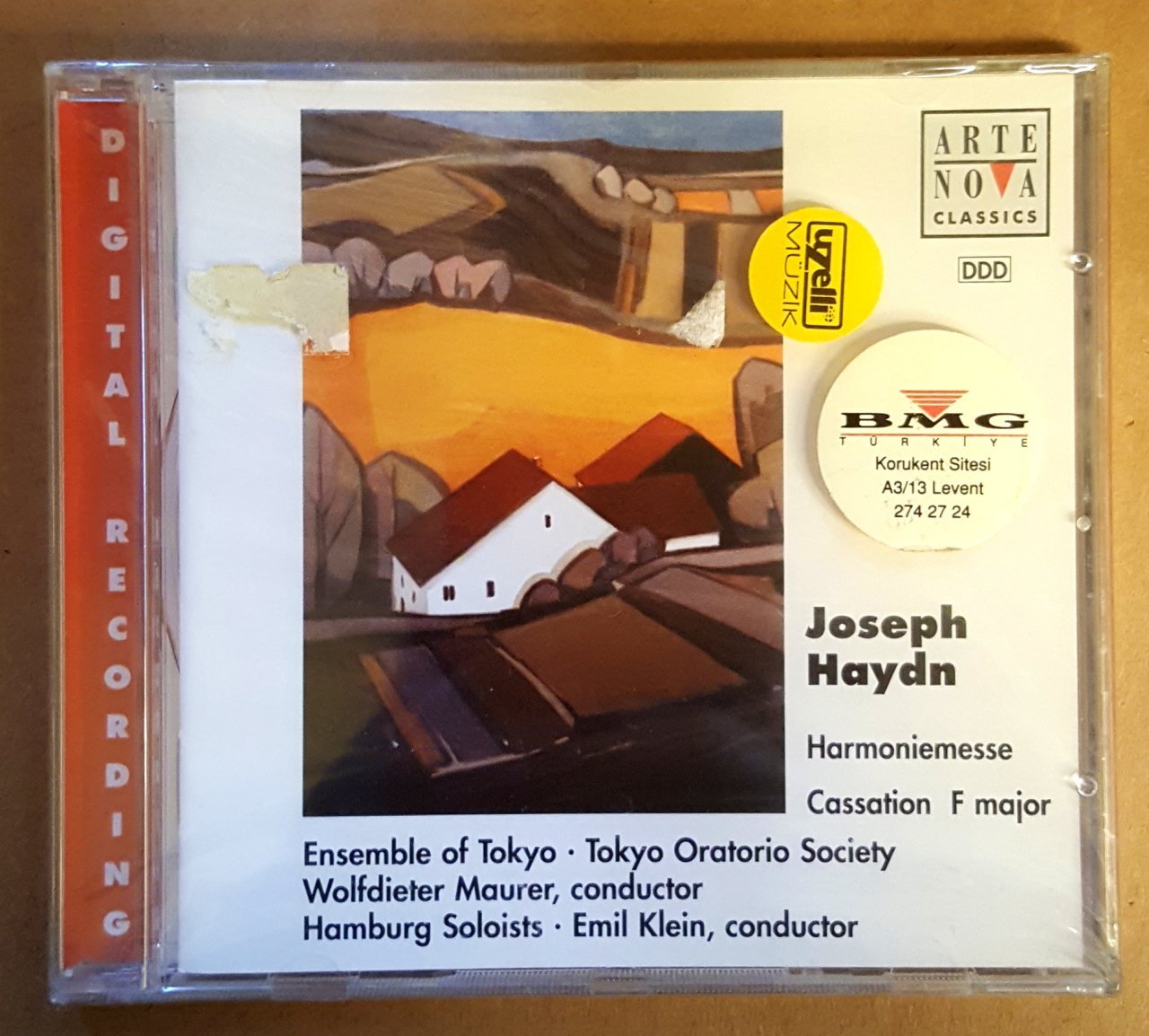 HAYDN - HARMONIEMESSE B MAJOR / CASSATION F MAJOR - CD SIFIR
